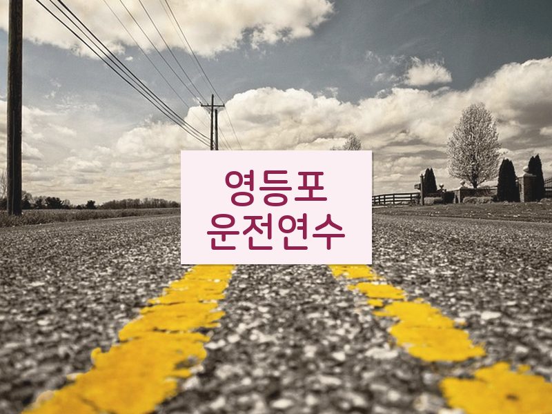 영등포운전연수 후기