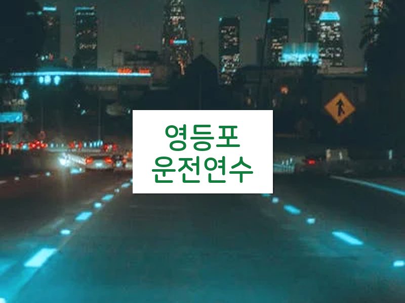 영등포운전연수 후기