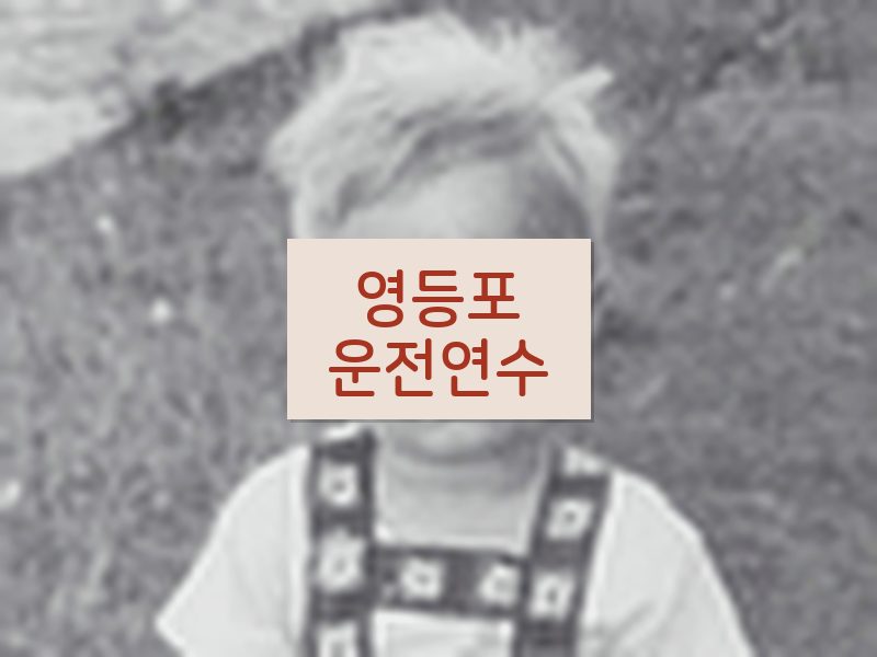 영등포운전연수 후기