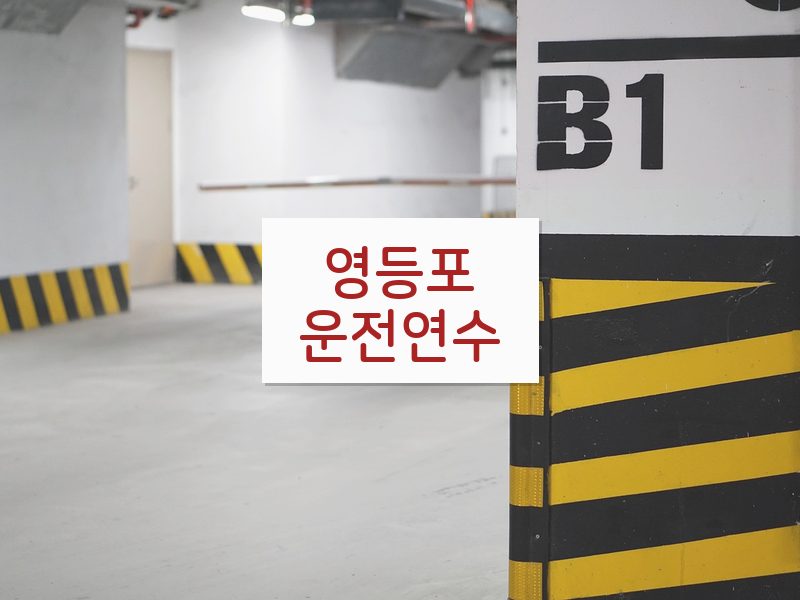 영등포운전연수 후기