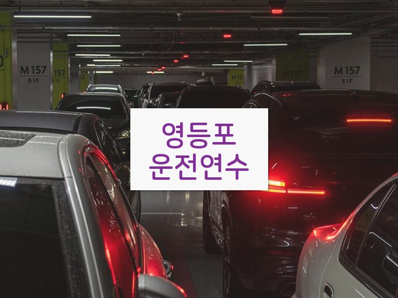 영등포운전연수 후기