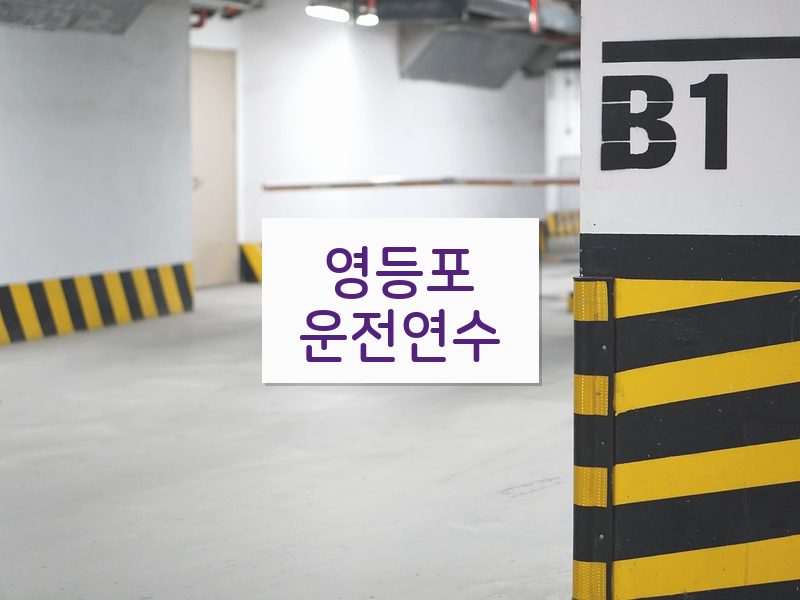 영등포운전연수 후기