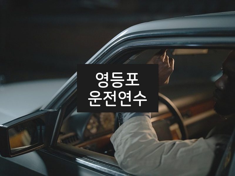 영등포운전연수 후기