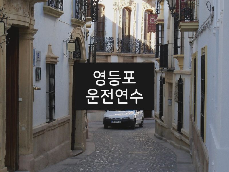 영등포운전연수 후기