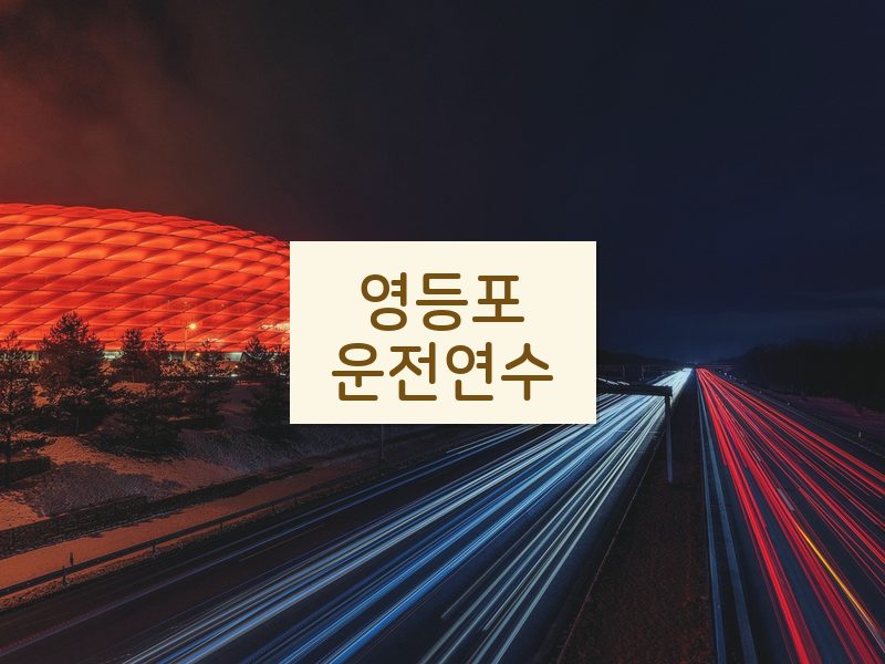 영등포운전연수 후기