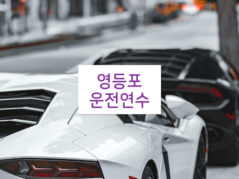 영등포운전연수 후기