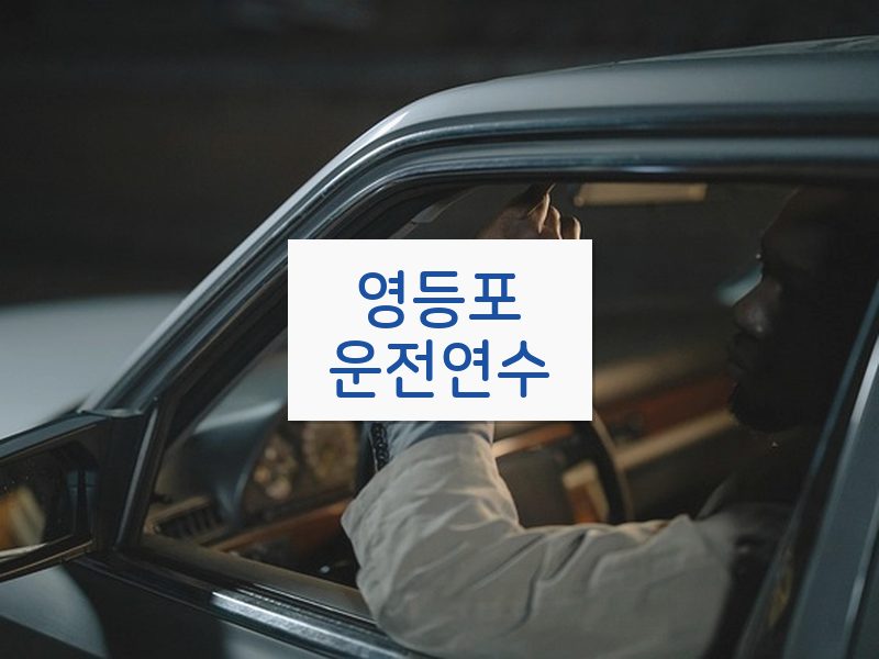 영등포운전연수 후기