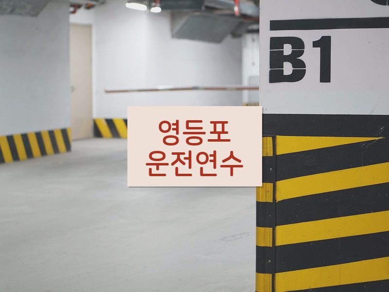 영등포운전연수 후기