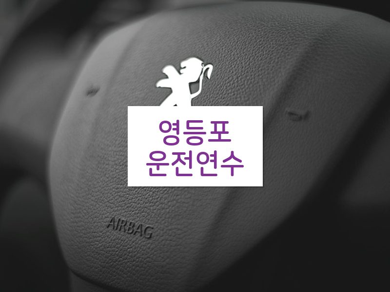 영등포운전연수 후기