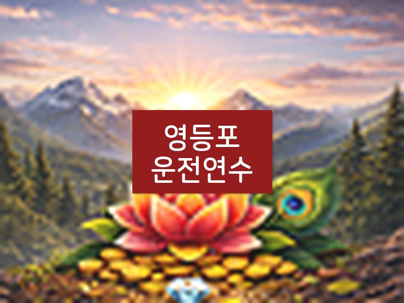 영등포운전연수 후기