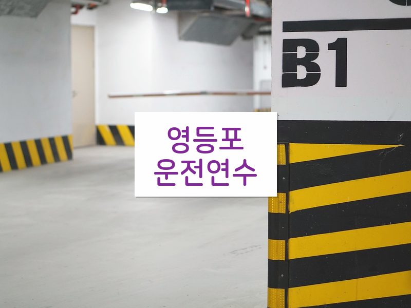 영등포운전연수 후기