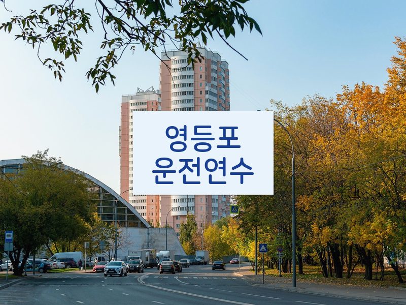 영등포운전연수 후기