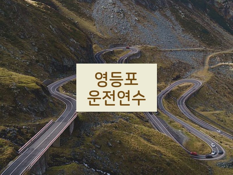 영등포운전연수 후기