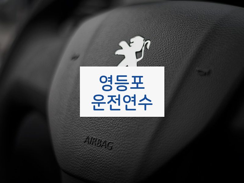 영등포운전연수 후기