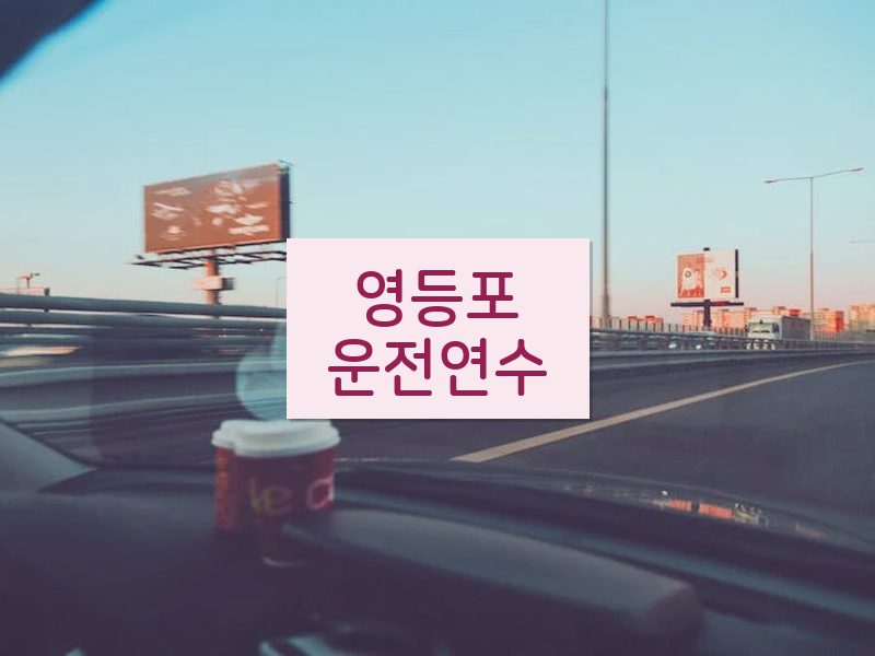 영등포운전연수 후기