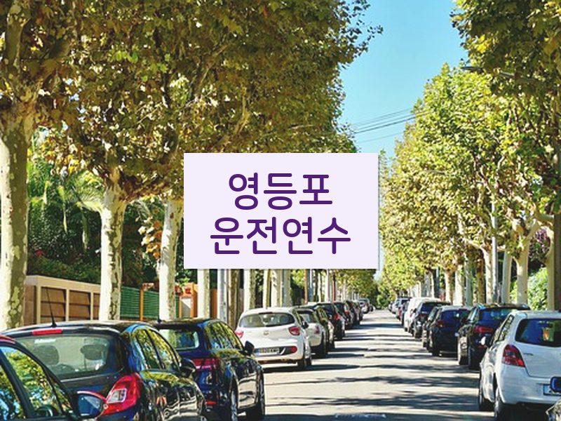 영등포운전연수 후기