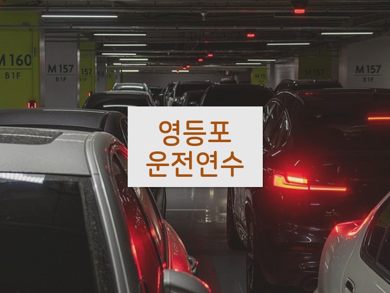 영등포운전연수 후기