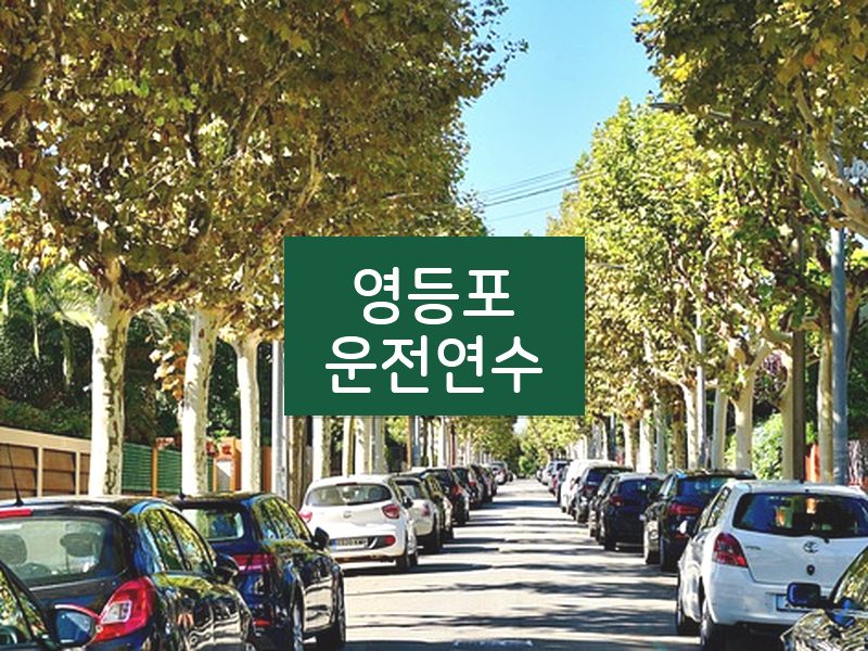 영등포운전연수 후기