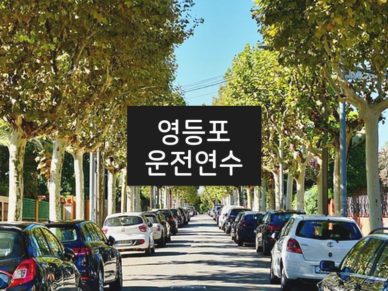 영등포운전연수 후기