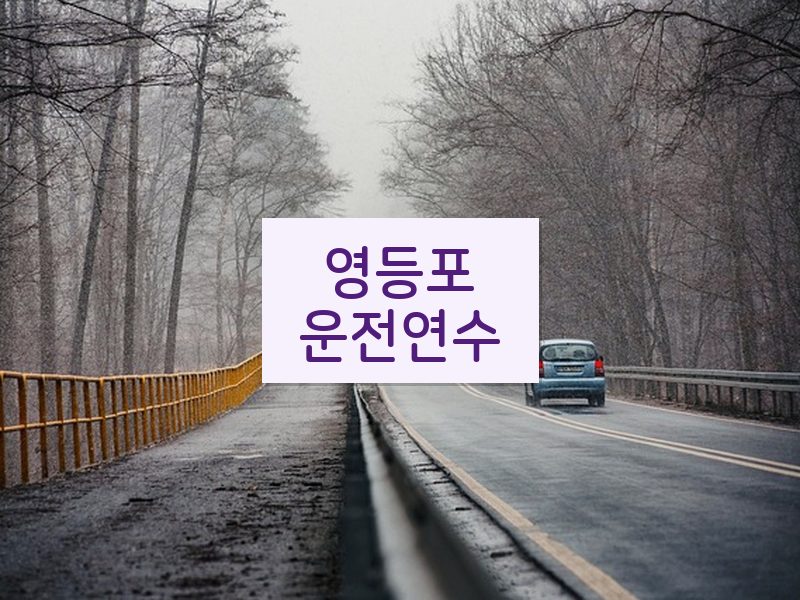 영등포운전연수 후기