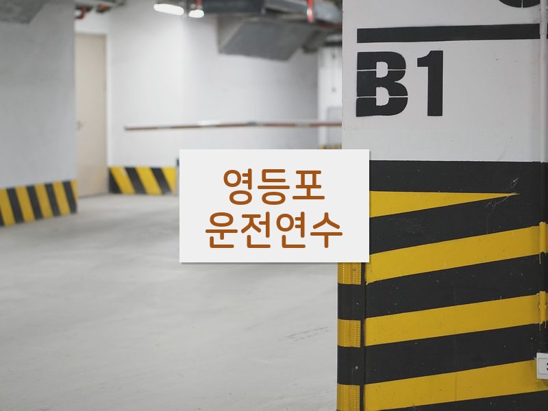 영등포운전연수 후기