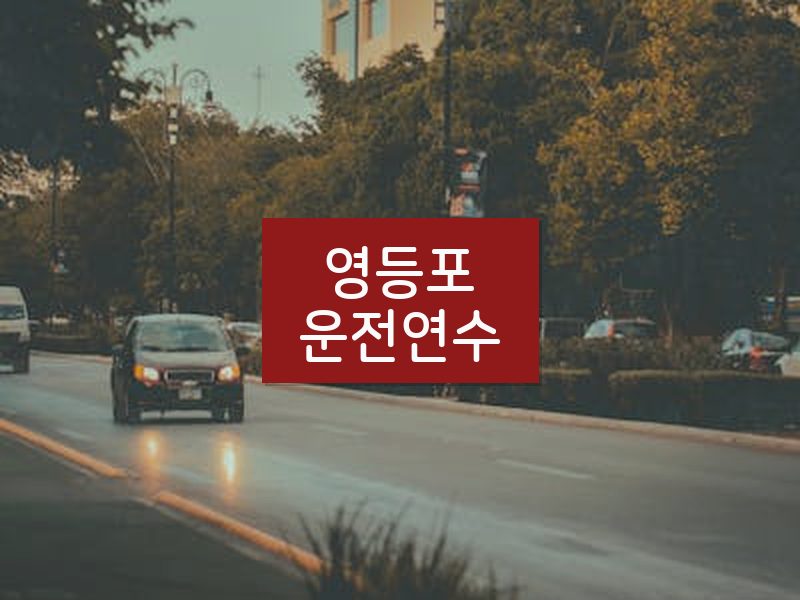영등포운전연수 후기