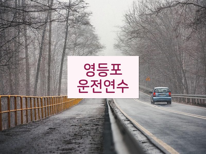 영등포운전연수 후기