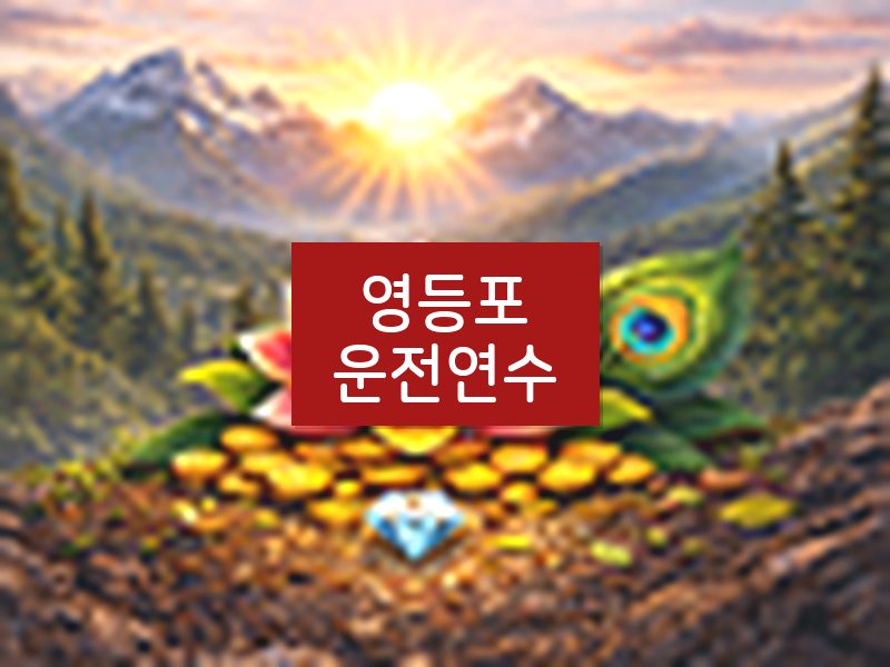 영등포운전연수 후기