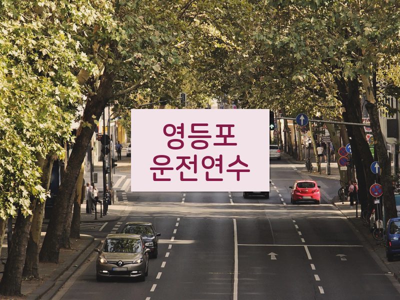 영등포운전연수 후기