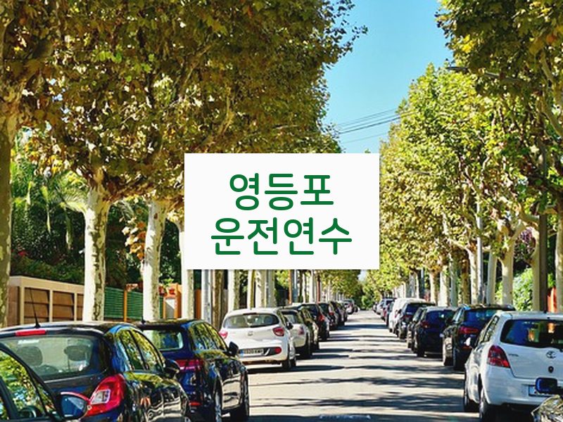 영등포운전연수 후기