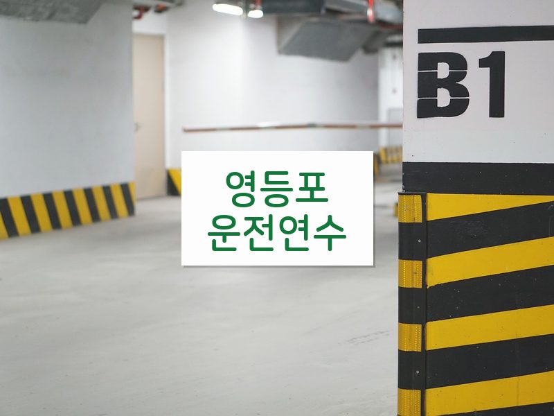 영등포운전연수 후기