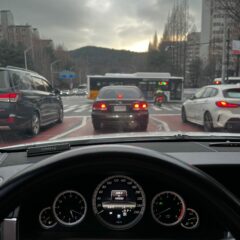 비오는 날 운전 콘venience 후기 이미지